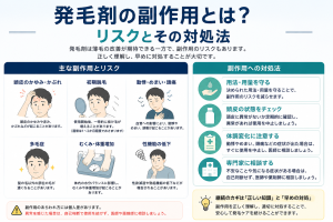 発毛剤の副作用とは?リスクとその対処法